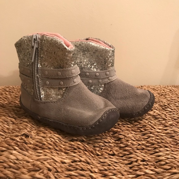 Stride Rite Crawler booties - Picture 2 of 6